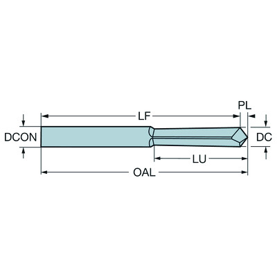 Sandvik Coromant HC 5 Hard cut boor