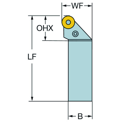 Sandvik Coromant PRGNR 2020K 09 T-Max P, schachtgereedschap voor draaien