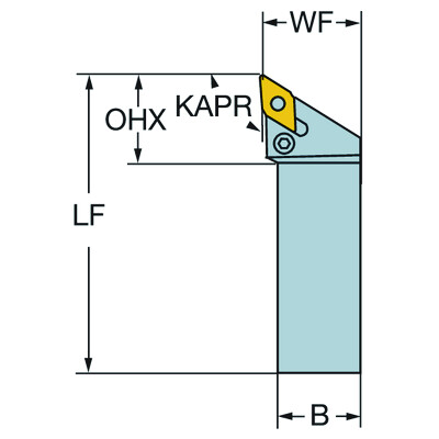 Sandvik Coromant L171.35-5032-15 T-Max P, schachtgereedschap voor draaien