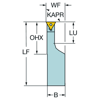 Sandvik Coromant STFCR 2020K 11-ACoroTurn 107, schachtgereedschap voor draaien
