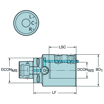 Sandvik Coromant C5-131-00100-25