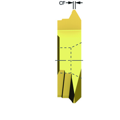 Sandvik Coromant 328R13-400 VM-TH 1025CoroMill 328, wisselplaat voor draadfrezen