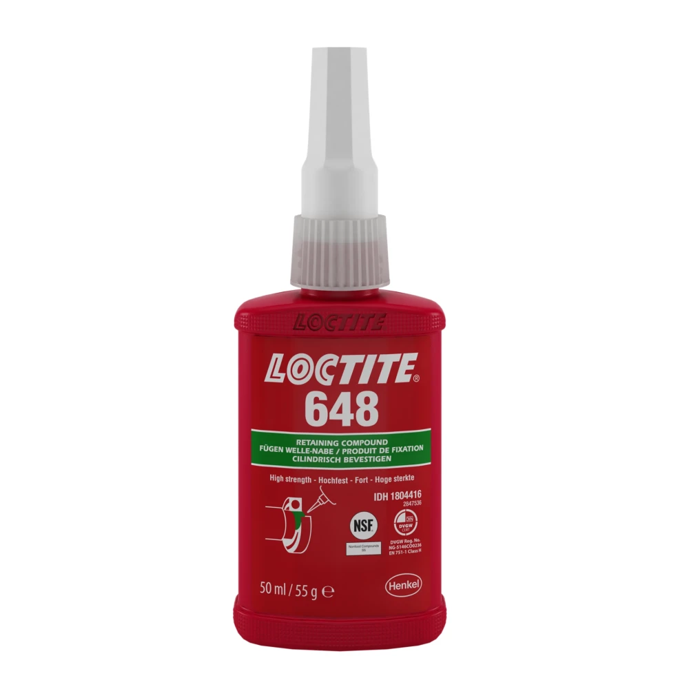 LOCTITE 648 50 ML HIGH TEMP RETAINER