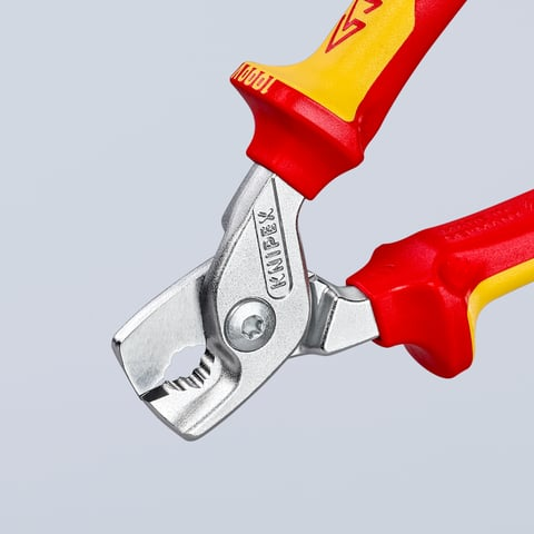 KNIPEX 95 16 160 Kabelschaar ..en, VDE-getest verchroomd 16