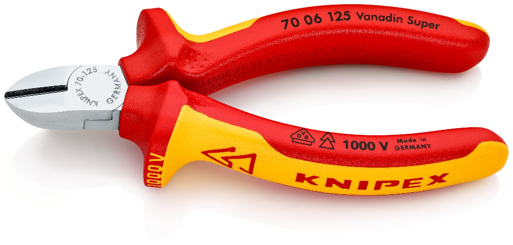 KNIPEX 7006-125 ZIJSNIJTANG