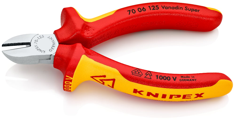 KNIPEX 7006-125 ZIJSNIJTANG