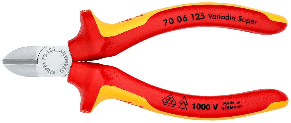 KNIPEX 7006-125 ZIJSNIJTANG