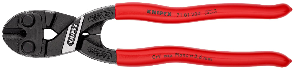 KNIPEX 7101 KRACHT-ZIJSNIJTANG 200 MM Cobolt