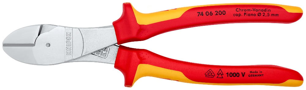 KNIPEX 7406-200 ZIJSNIJTANG