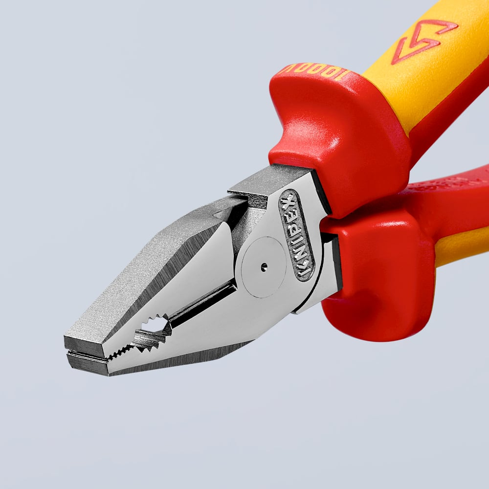 KNIPEX 02 06 225 Combinatiet. .. VDE-getest verchroomd 225 m
