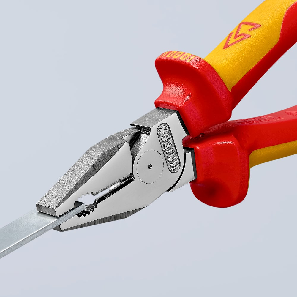 KNIPEX 02 06 225 Combinatiet. .. VDE-getest verchroomd 225 m