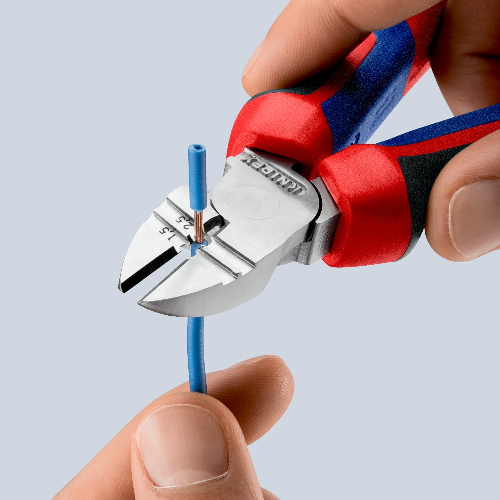 KNIPEX 14 25 160 Striptang ..ntengrepen verchroomd 160 mm