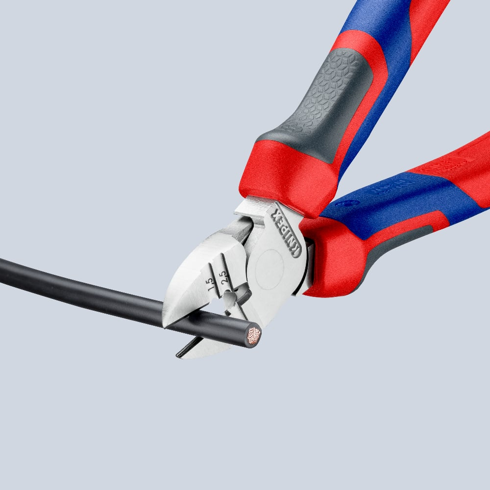 KNIPEX 14 25 160 Striptang ..ntengrepen verchroomd 160 mm