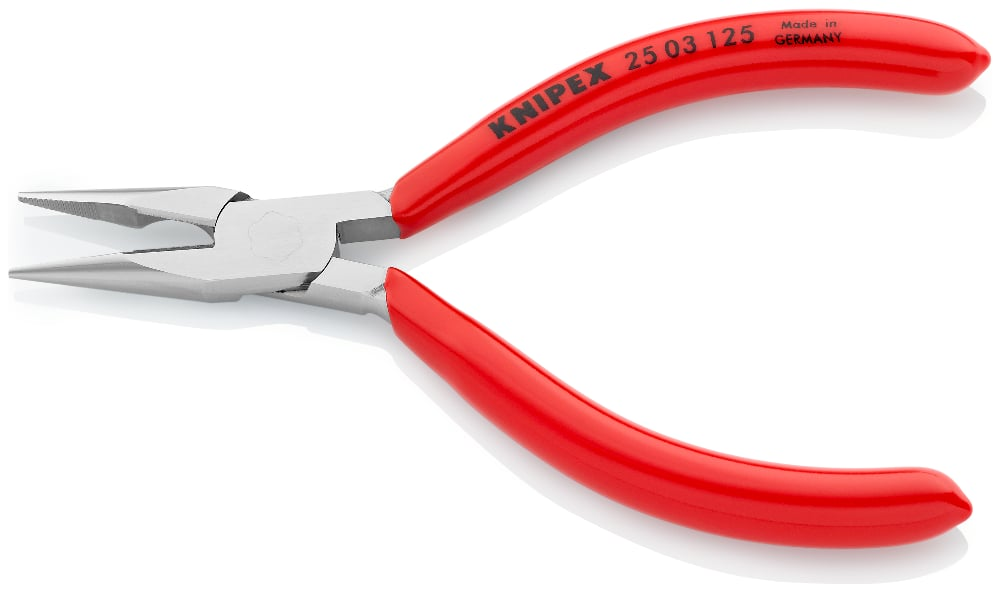 KNIPEX 25 03 125 Radiotang ..of bekleed verchroomd 125 mm