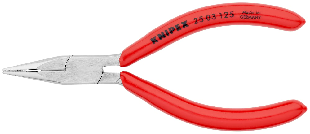 KNIPEX 25 03 125 Radiotang ..of bekleed verchroomd 125 mm
