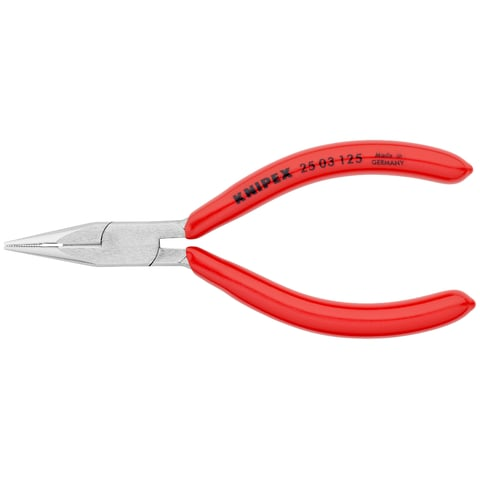 KNIPEX 25 03 125 Radiotang ..of bekleed verchroomd 125 mm