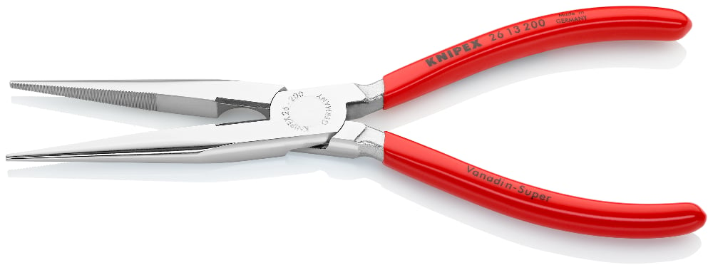 KNIPEX 26 13 200 Telefoontang ..tstof bekleed verchroomd 200