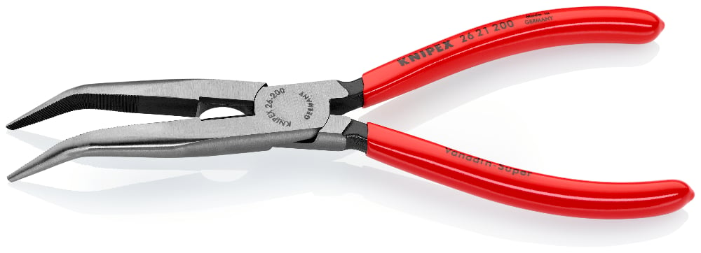 KNIPEX 26 21 200 Telefoontang ..stof bekleed zwart geatramen