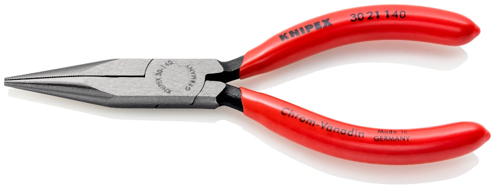 KNIPEX 30 21 140 Langbektang .. zwart geatramenteerd 140 mm