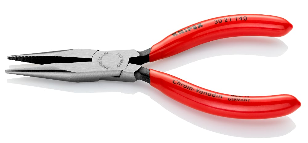 KNIPEX 30 21 140 Langbektang .. zwart geatramenteerd 140 mm