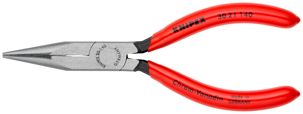 KNIPEX 30 21 140 Langbektang .. zwart geatramenteerd 140 mm