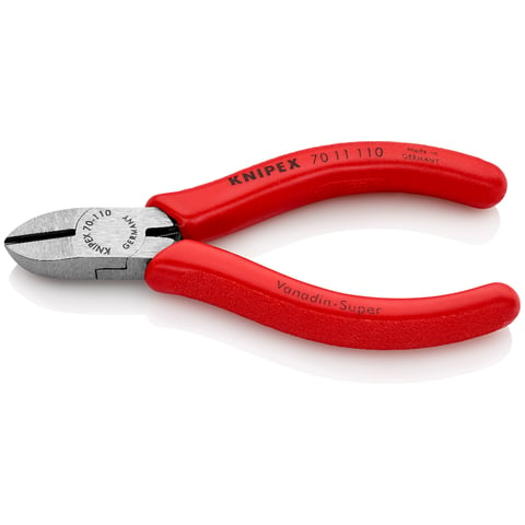 KNIPEX 70 11 110 Zijsnijtang .. zwart geatramenteerd 110 mm