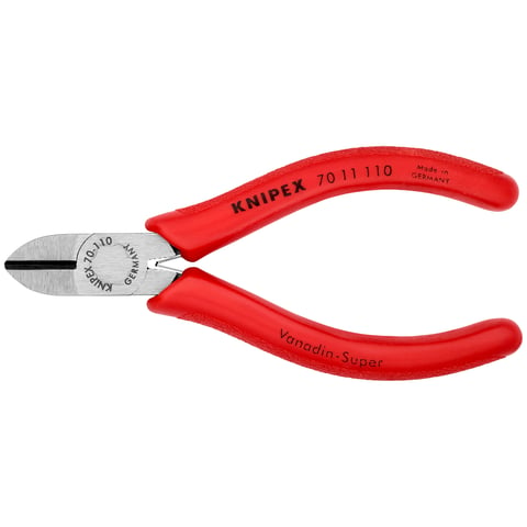 KNIPEX 70 11 110 Zijsnijtang .. zwart geatramenteerd 110 mm