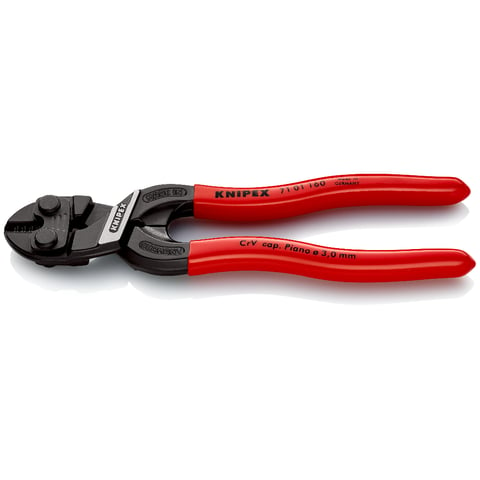 KNIPEX 71 01 160 Boutensnijt. ..eed zwart geatramenteerd 160