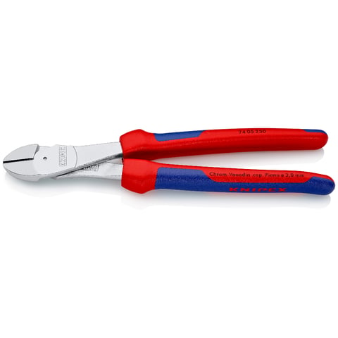 KNIPEX 74 05 250 Zijsnijtang ..ntengrepen verchroomd 250 mm