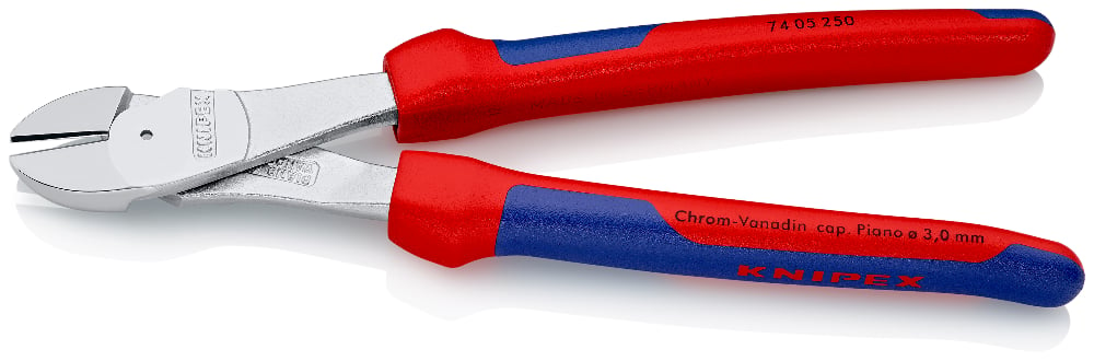 KNIPEX 74 05 250 Zijsnijtang ..ntengrepen verchroomd 250 mm