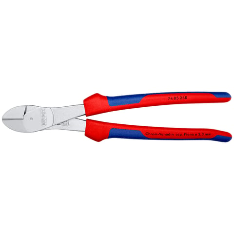 KNIPEX 74 05 250 Zijsnijtang ..ntengrepen verchroomd 250 mm