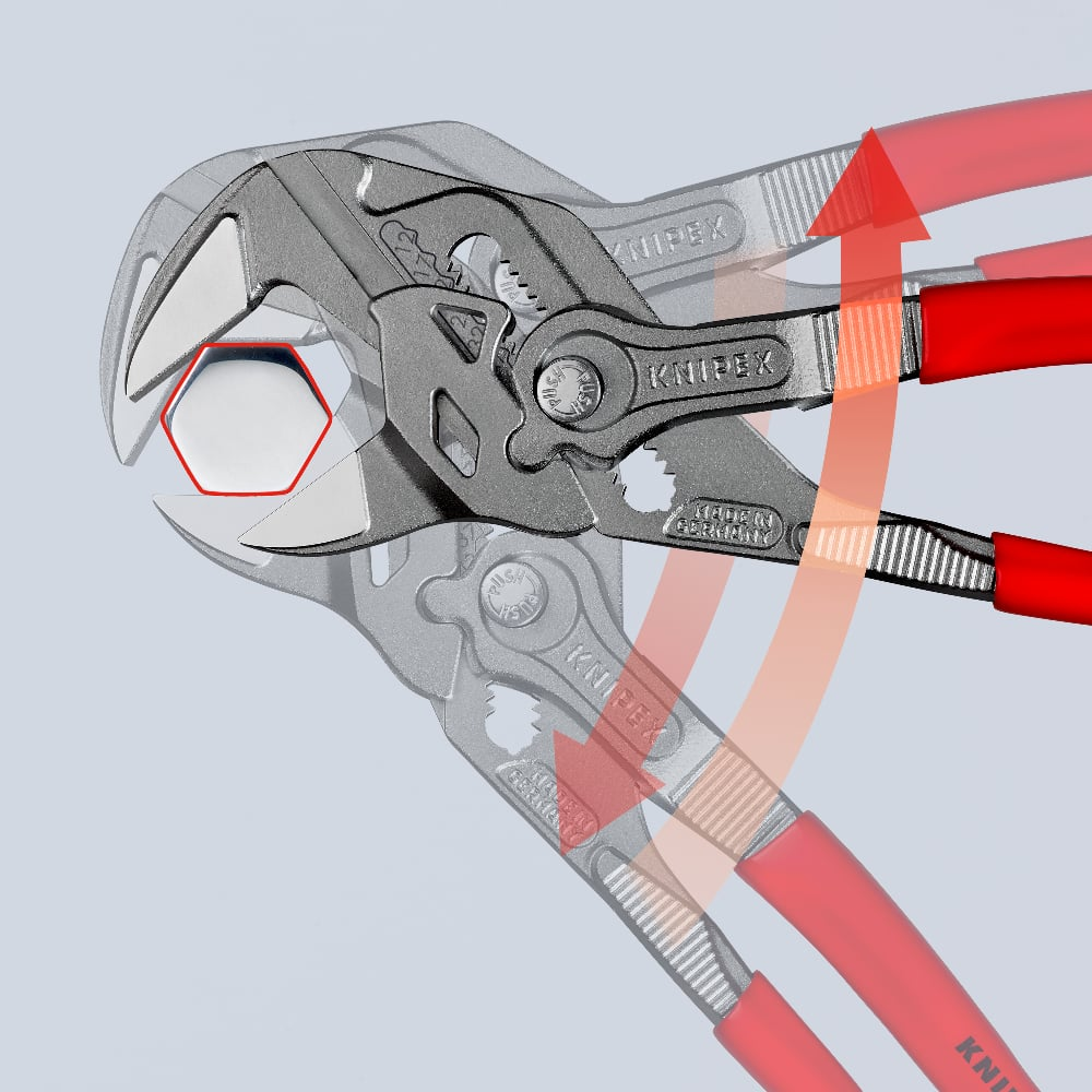 KNIPEX 86 01 250 Sleuteltang ..et anti-slip kunststof bekle