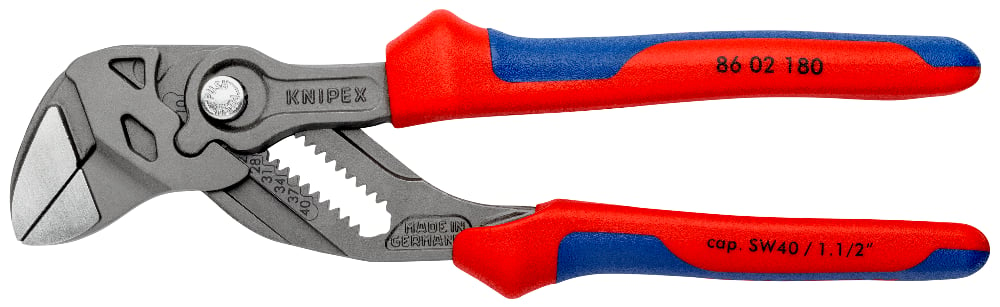 KNIPEX 86 02 180 Sleuteltang ..et meer-componentengrepen gr