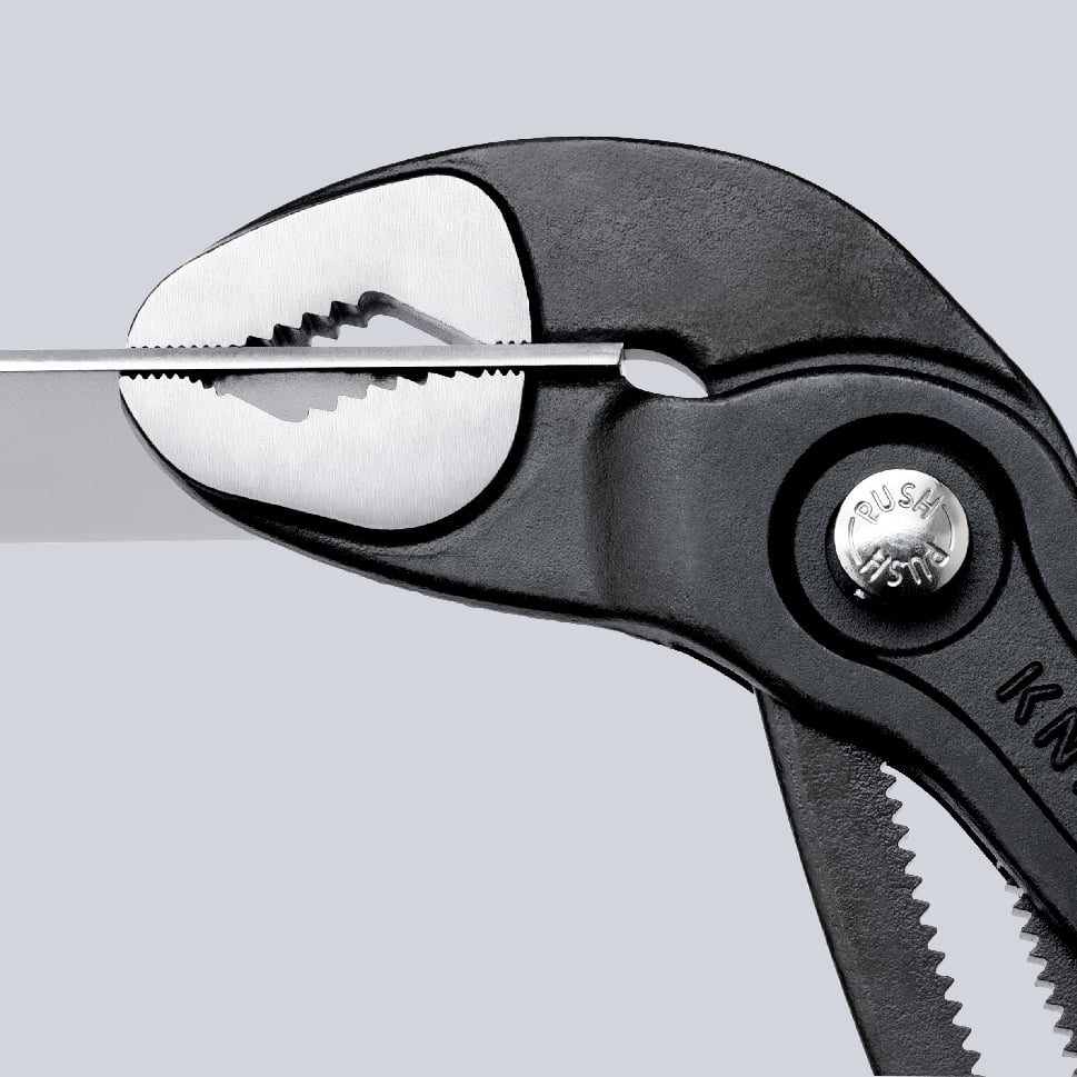 KNIPEX 87 03 125 Waterpomptang ..of bekleed verchroomd 125 mm