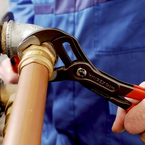 KNIPEX 87 03 125 Waterpomptang ..of bekleed verchroomd 125 mm