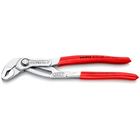 KNIPEX 87 03 250 Waterpomptang ..of bekleed verchroomd 250 mm