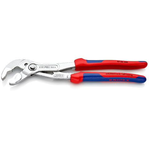 KNIPEX 87 05 300 Waterpomptang ..ntengrepen verchroomd 300 mm