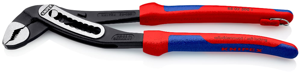 KNIPEX 88 02 300 Waterpomptang .. zwart geatramenteerd 300 mm