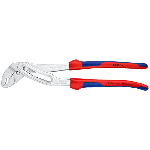 KNIPEX 88 05 300 Waterpomptang ..ntengrepen verchroomd 300 mm