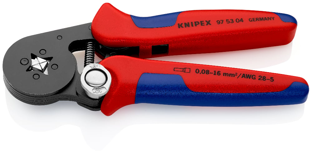 KNIPEX 97 53 04 Krimptang ..voering met meer-componenten