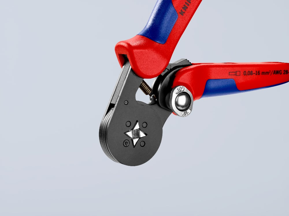 KNIPEX 97 53 04 Krimptang ..voering met meer-componenten