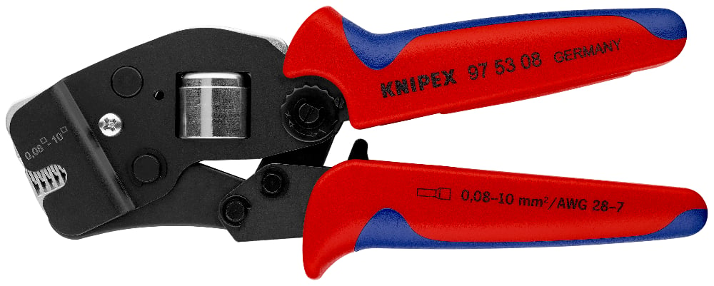 KNIPEX 97 53 08 Krimptang ..voering met meer-componenten