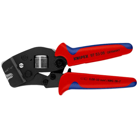 KNIPEX 97 53 08 Krimptang ..voering met meer-componenten