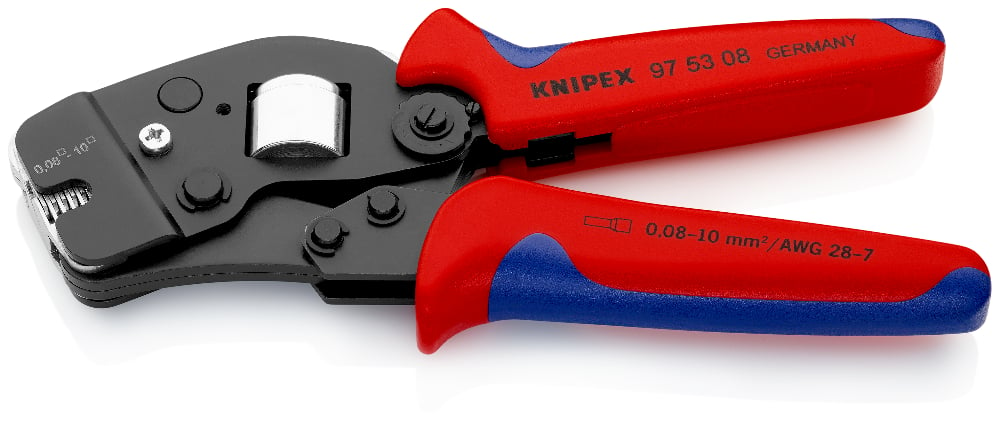 KNIPEX 97 53 08 Krimptang ..voering met meer-componenten