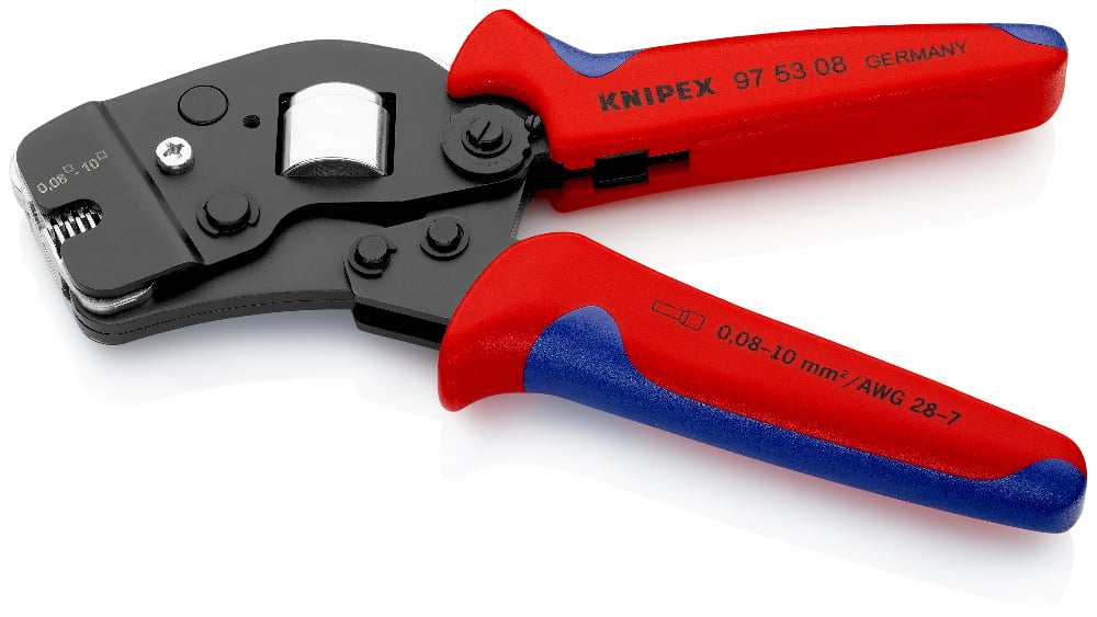 KNIPEX 97 53 08 Krimptang ..voering met meer-componenten