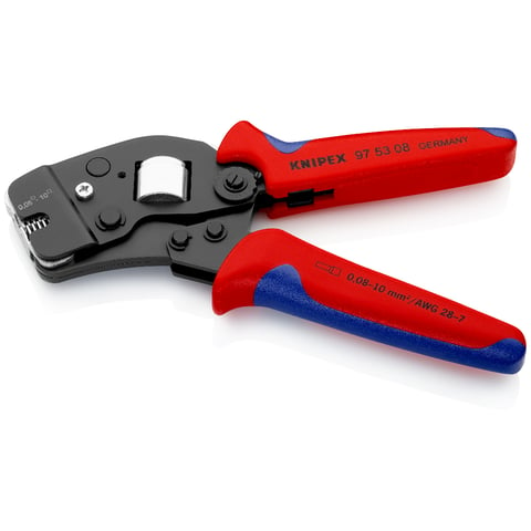 KNIPEX 97 53 08 Krimptang ..voering met meer-componenten