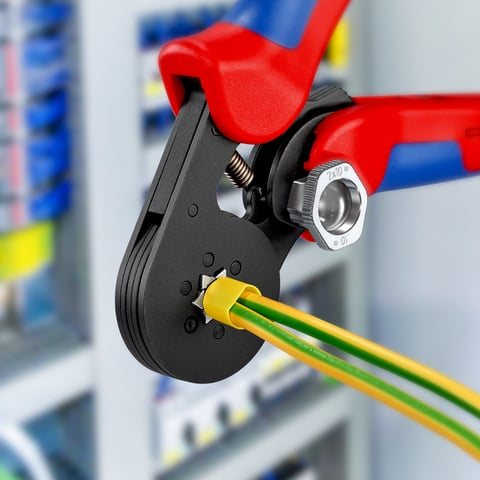 KNIPEX 97 53 14 Krimptang ..voering met meer-componenten