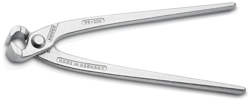 KNIPEX 99 04 220 Moniertang ..rtang) glans verzinkt 220 mm