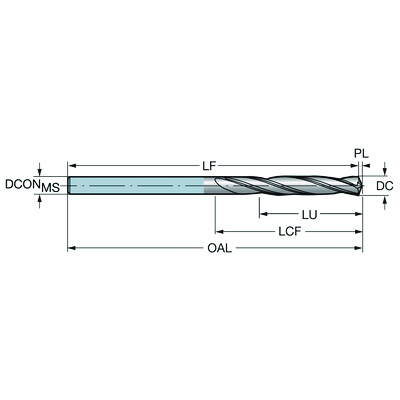 Sandvik Coromant 452.1-0556-044A0-CM H10FCoroDrill 452 volhardmetalen boor