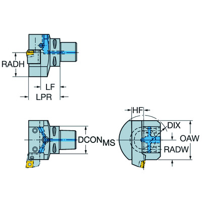 Sandvik Coromant C4-ASHA-25046-16